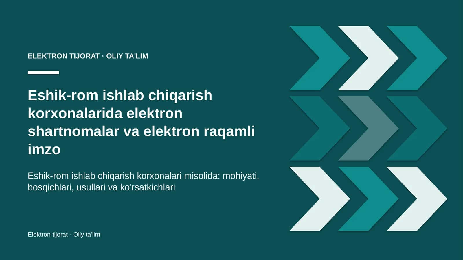eshik rom ishlab chiqarish korxonalarida elektron shartnomalar va elektron raqamli imzo 5590