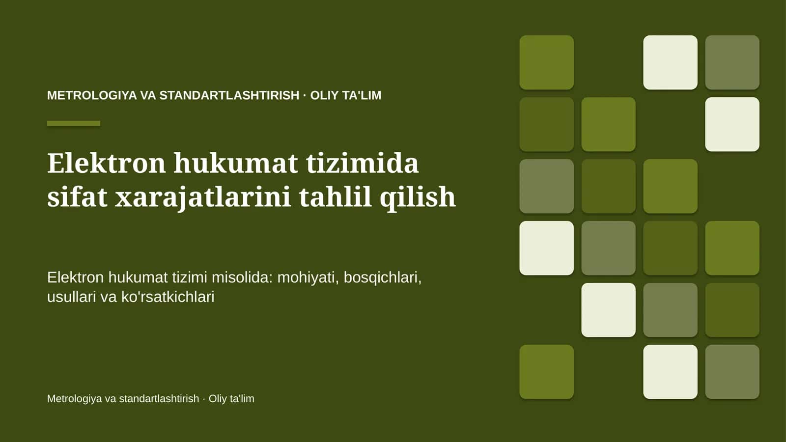 elektron hukumat tizimida sifat xarajatlarini tahlil qilish 9926