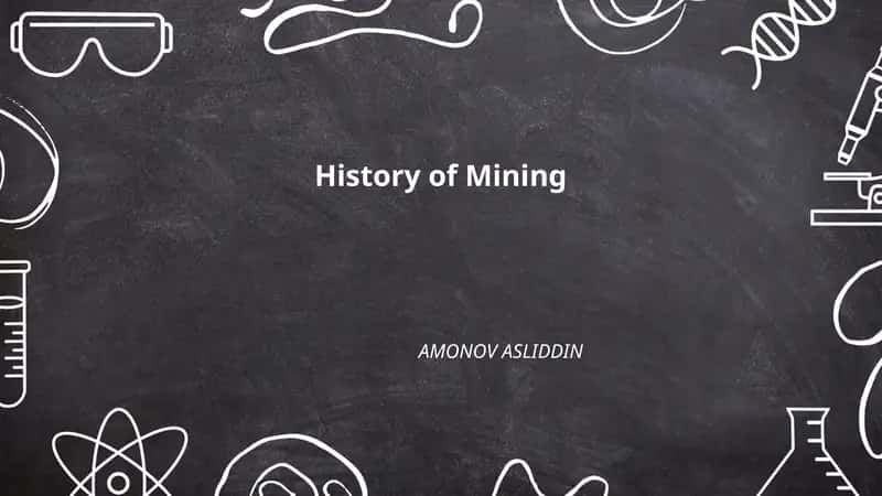 History of Mining