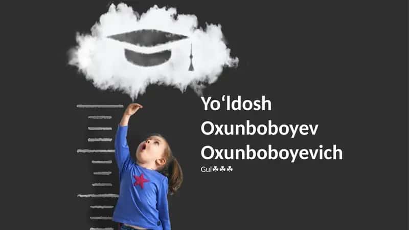 Yoʻldosh Oxunboboyev Oxunboboyevich
