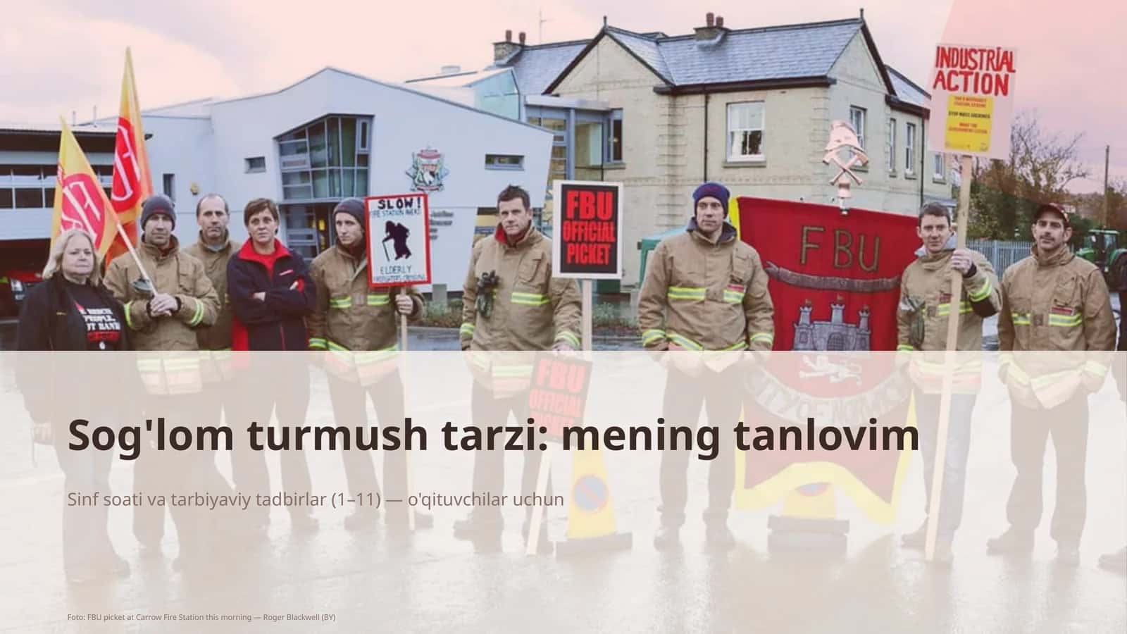 Sog'lom turmush tarzi: mening tanlovim