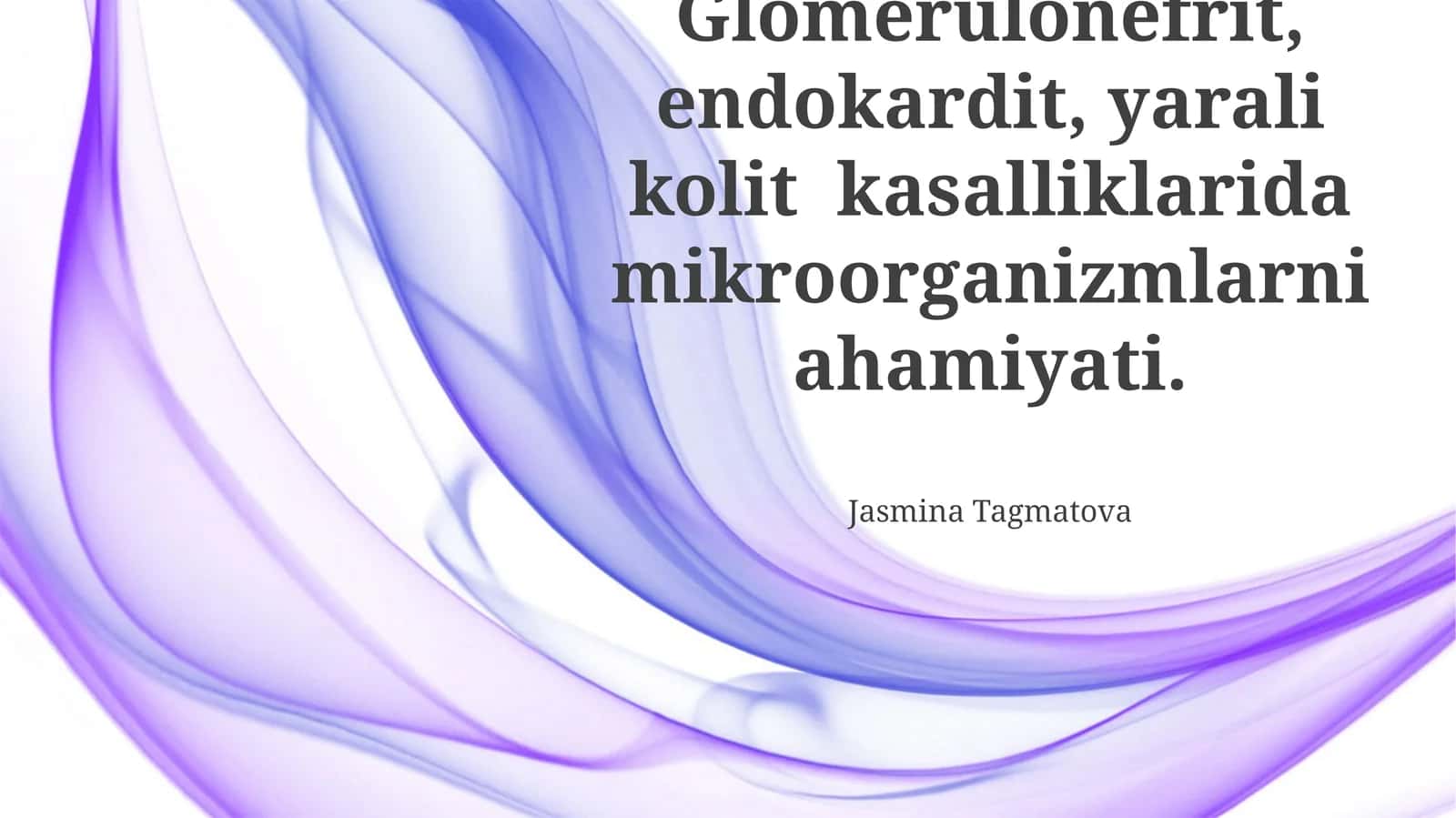 Yarali Kolitning Mikrobiologik Aspektlari
