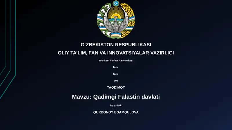 Qadimgi Falastin davlati