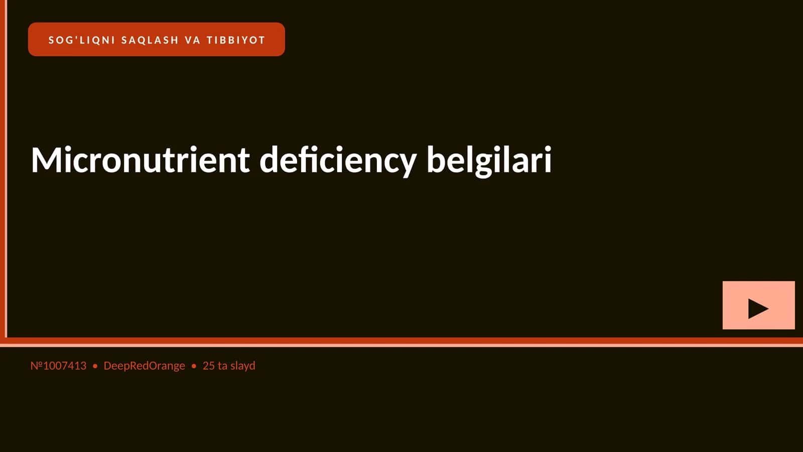 Micronutrient deficiency belgilari