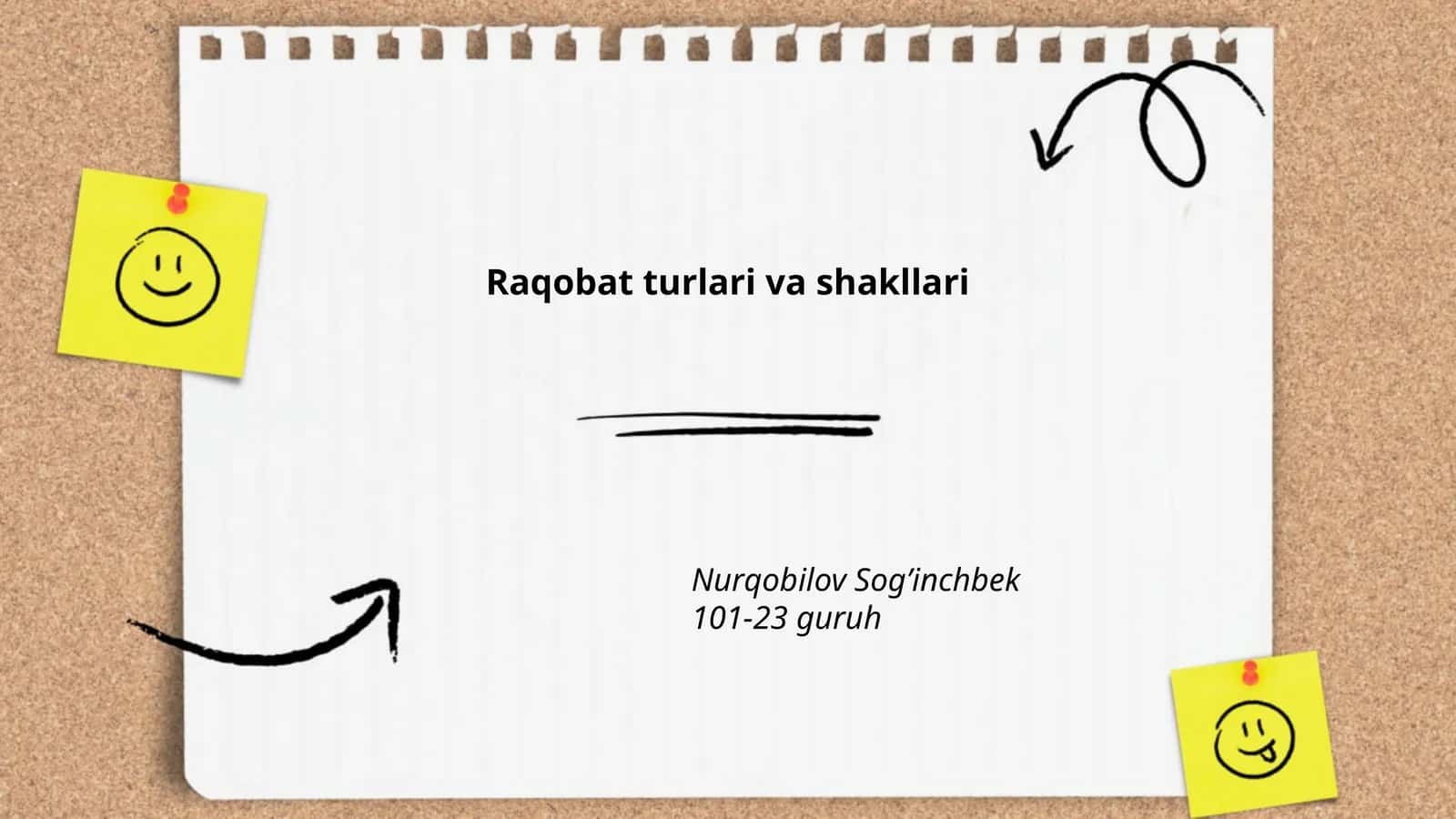 Raqobat turlari va shakllari