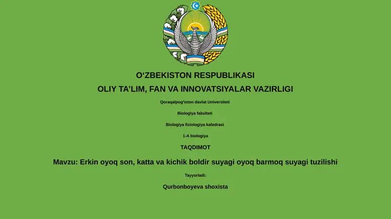 Erkin oyoq suyagi: Umumiy tuzilish va funktsiyalari