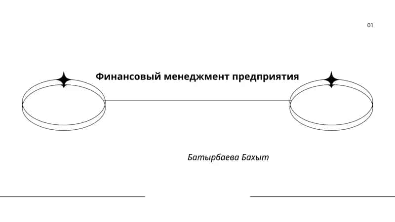 Финансовый менеджмент предприятия