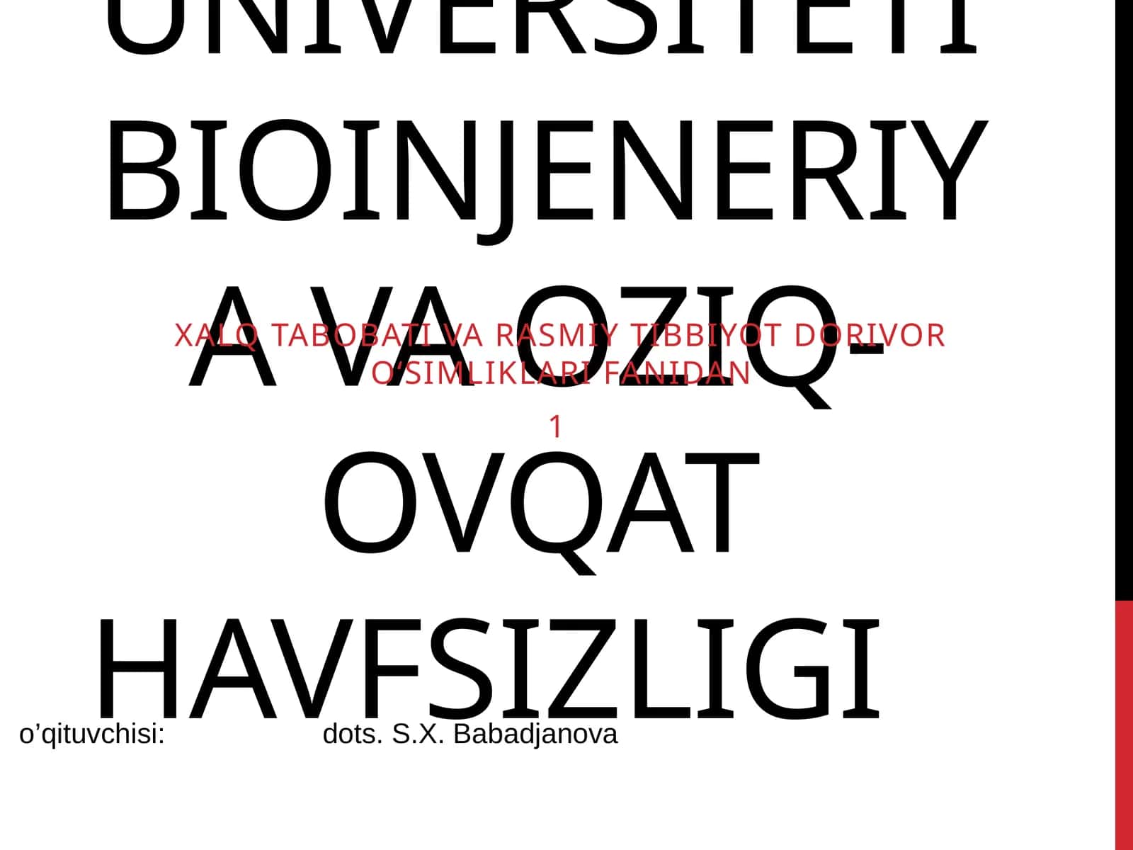 ONKOLOGIK KASALLIKLARNI DAVOLASH UCHUN TAVSIYA ETILGAN O’SIMLIK VA YIG’MALAR