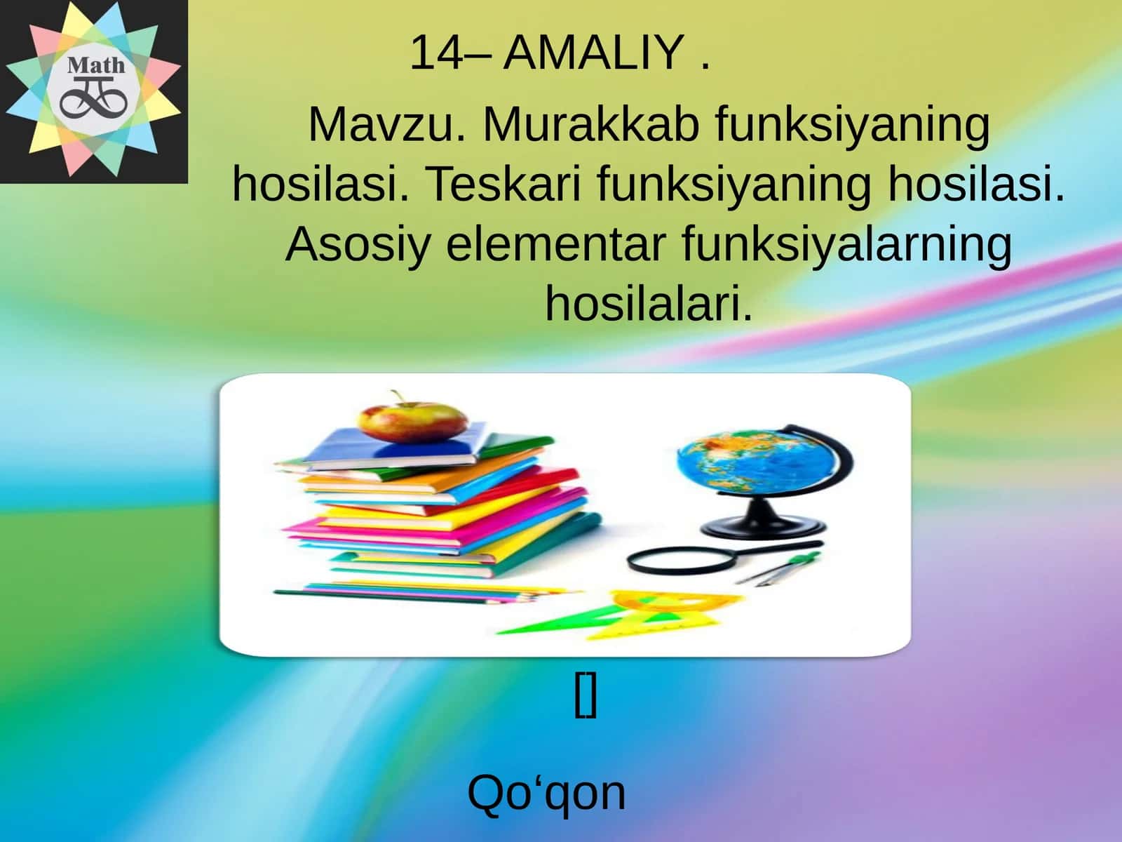 Murakkab funksiyaning hosilasi