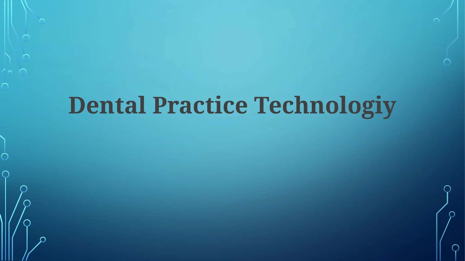 Intraoral Scanners
