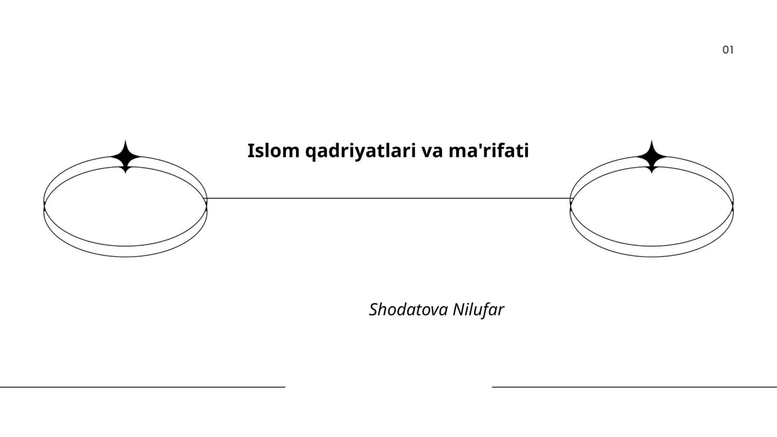 Islom qadriyatlari va ma'rifati