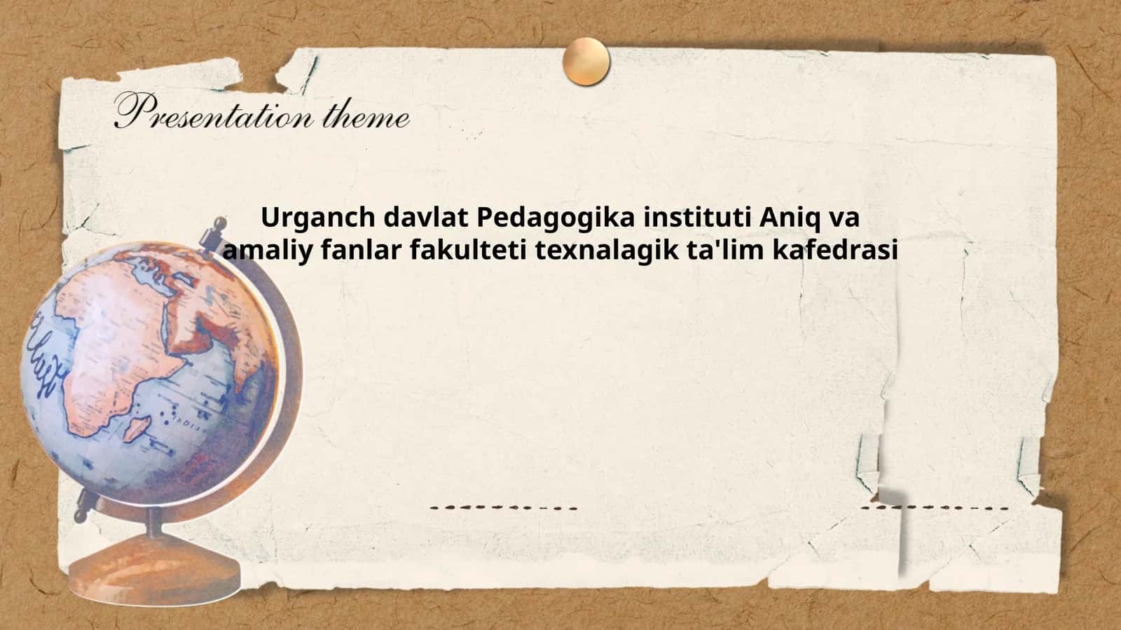 Texnologik ta'limda innovatsion uslublar