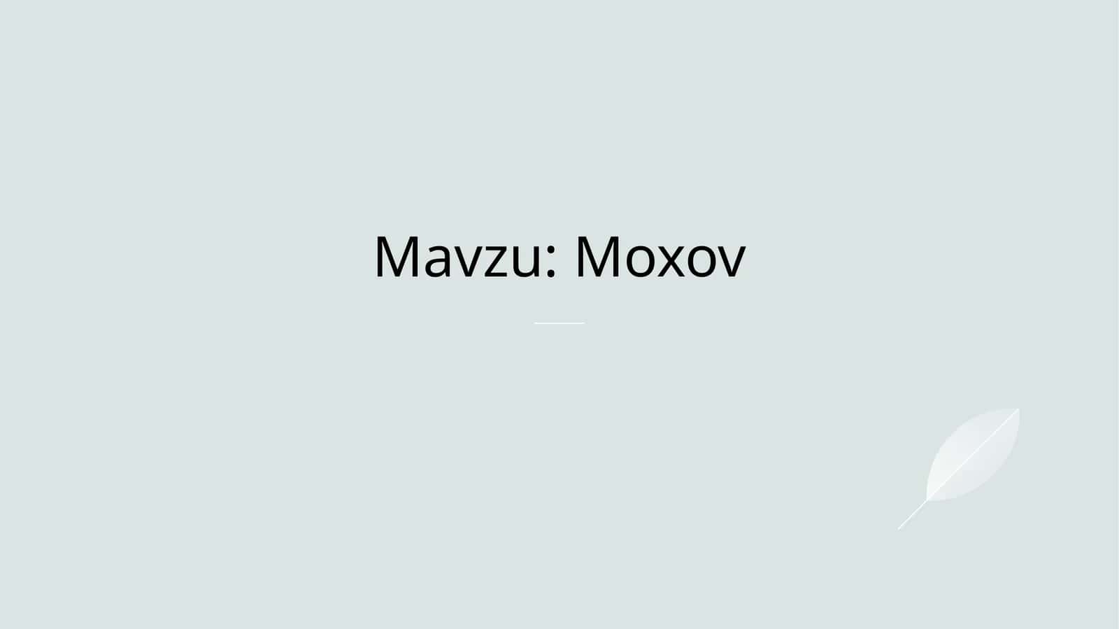 Moxov