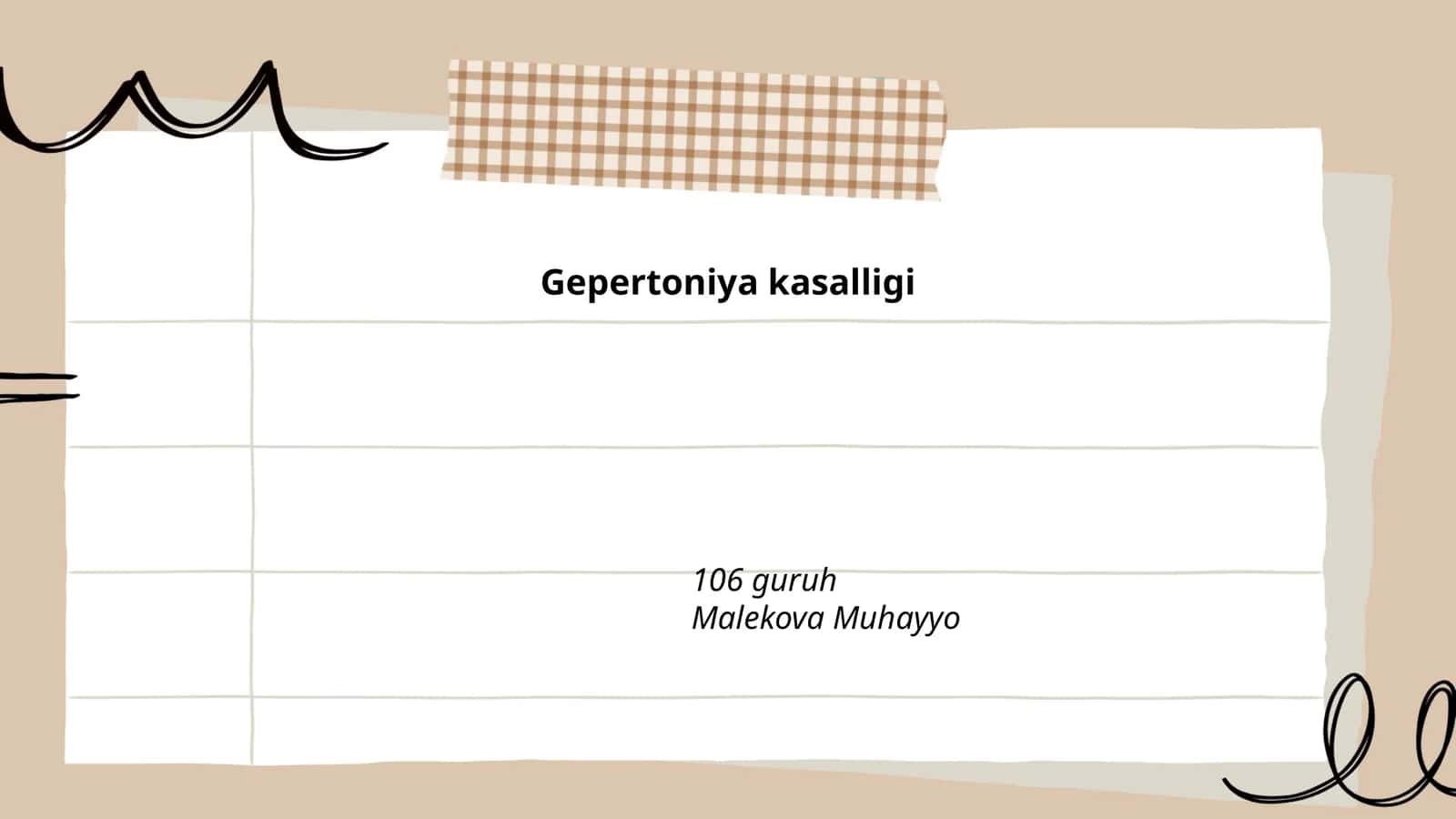 Gepertoniya kasalligi