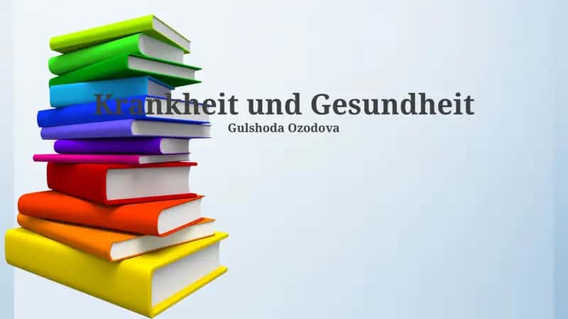 Krankheit und Gesundheit