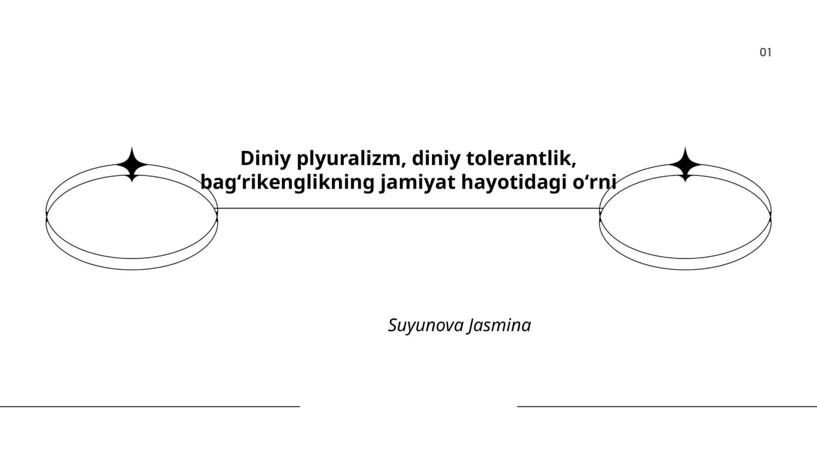 Diniy plyuralizm, diniy tolerantlik, bagʻrikenglikning jamiyat hayotidagi oʻrni