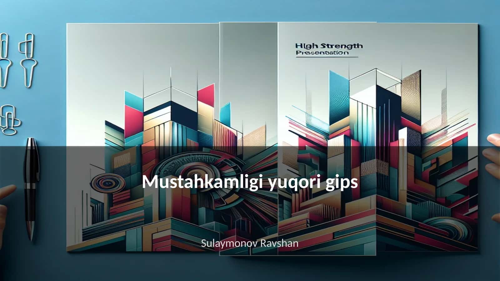 Mustahkamligi yuqori gips