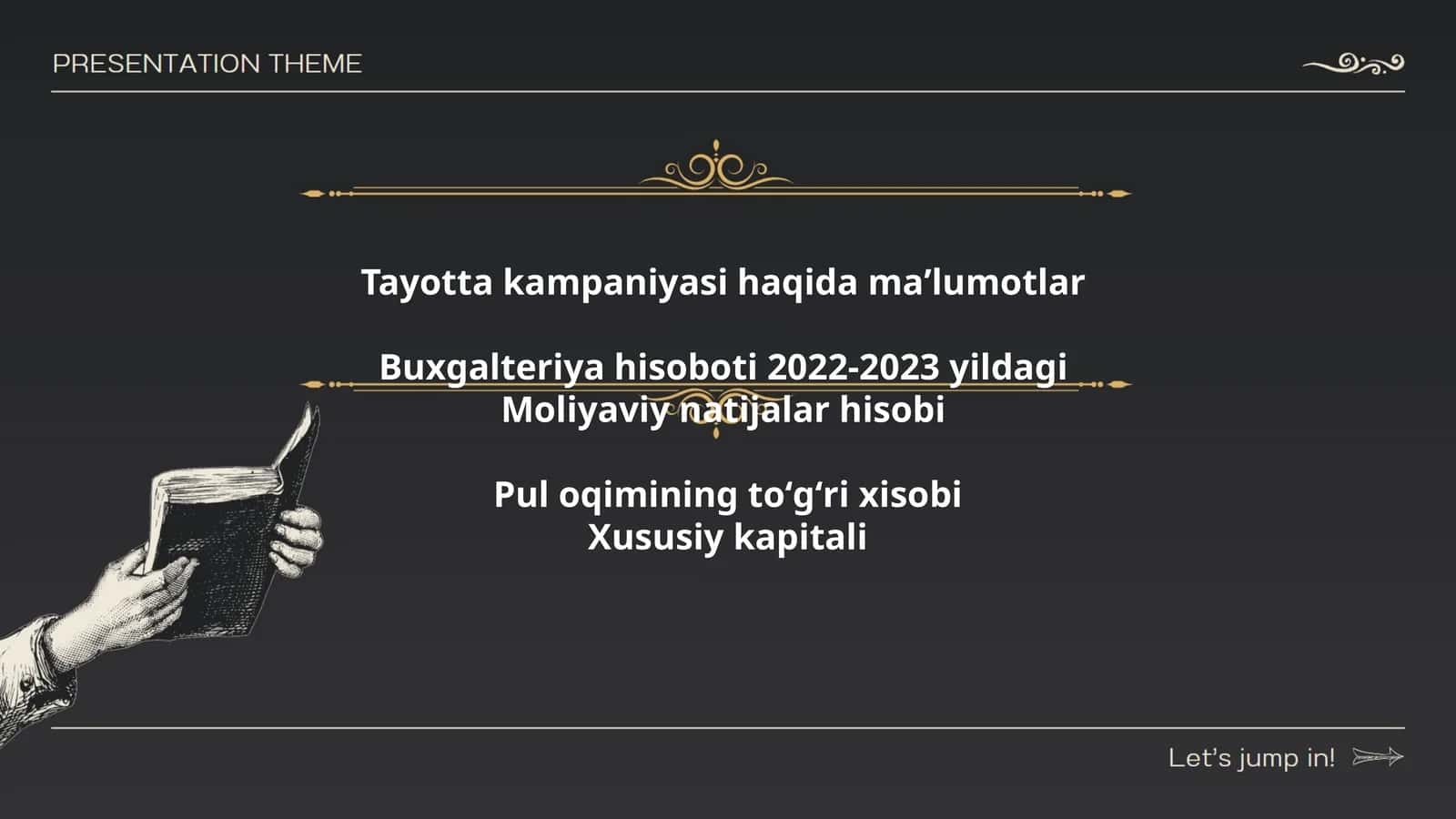 Tayotta kampaniyasi haqida maʼlumotlar