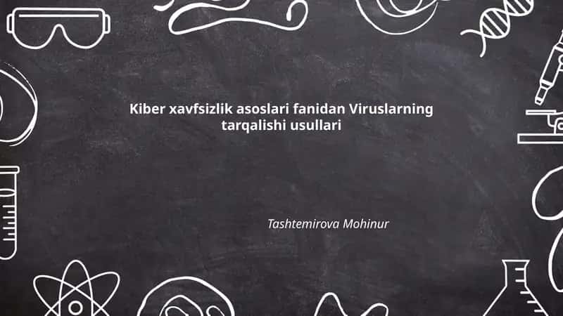 Viruslarning tarqalishi usullari