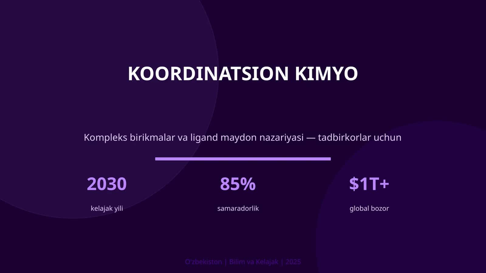 Koordinatsion kimyo