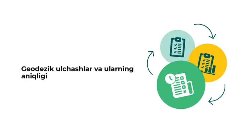 Geodezik ulchashlar va ularning aniqligi
