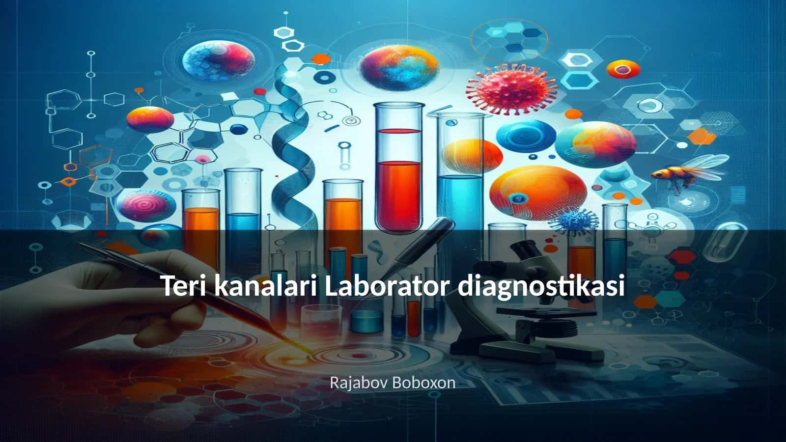 Teri kanalari Laborator diagnostikasi