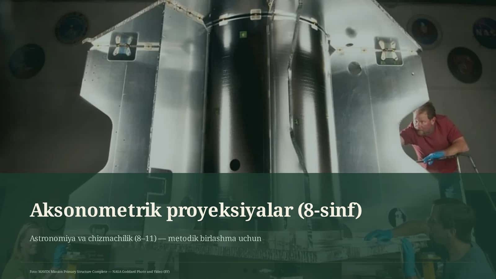 Aksonometrik proyeksiyalar (8-sinf)