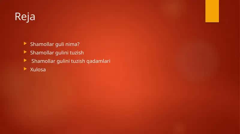 Shamollar guli