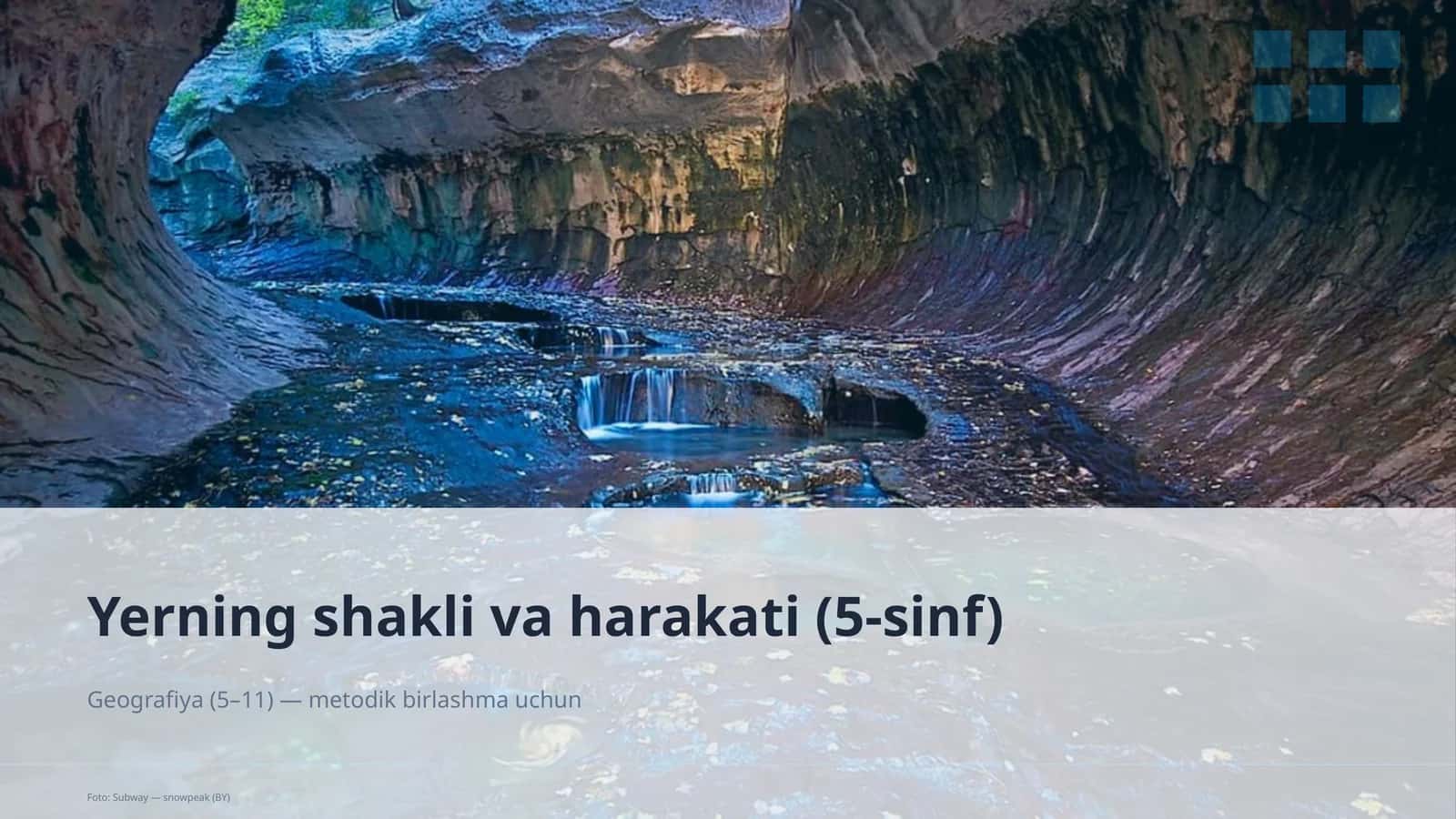 Yerning shakli va harakati (5-sinf)