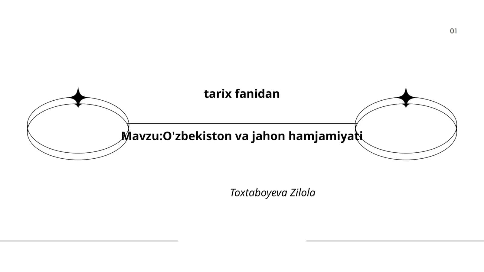 O'zbekiston va jahon hamjamiyati