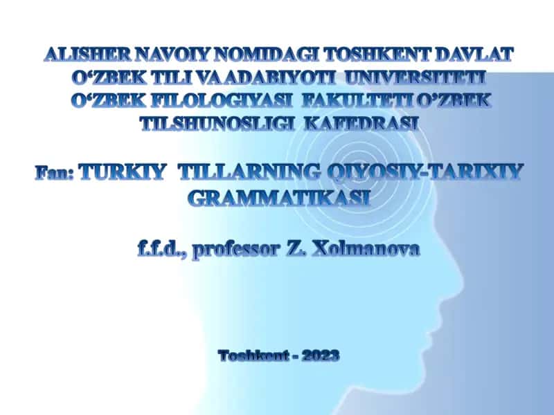 Fe'l va uning grammatik xususiyatlari