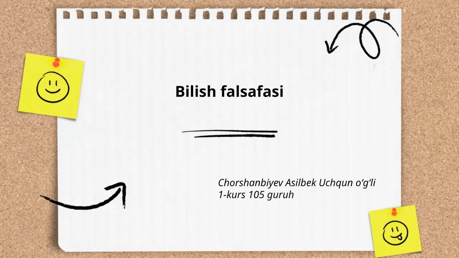 Bilish falsafasi
