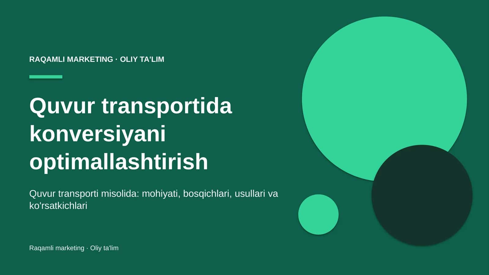 quvur transportida konversiyani optimallashtirish 3184