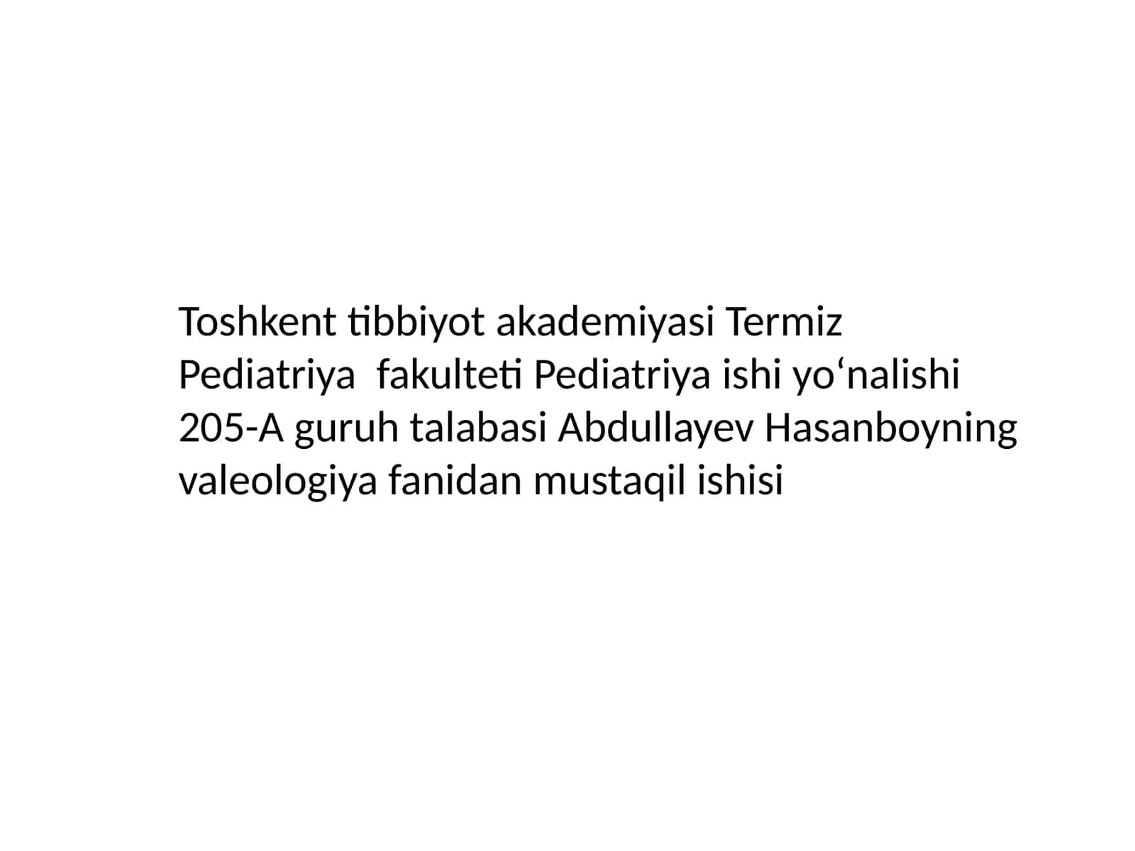 Anketa tuzilishi