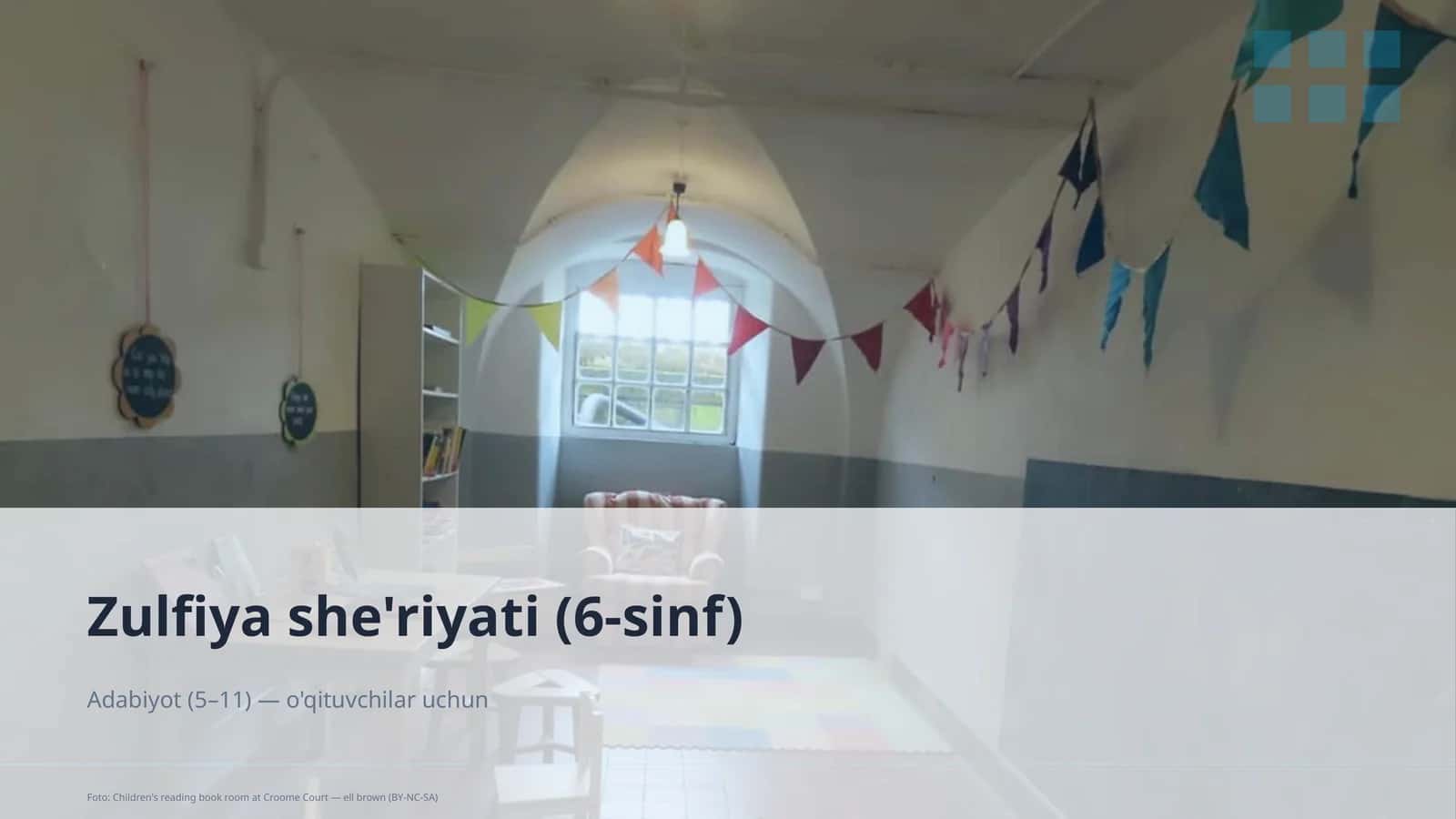 Zulfiya she'riyati (6-sinf)