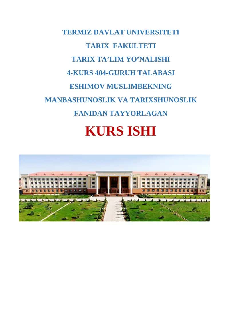 TEMUR TUZUKLARI TARIXIY ASARINING AHAMIYATI
