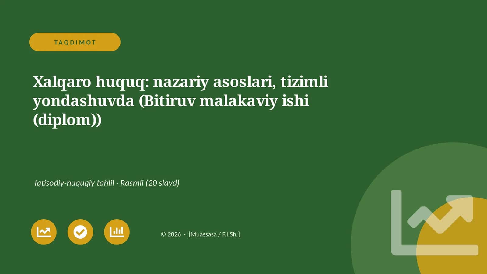 Xalqaro huquq: nazariy asoslari, tizimli yondashuvda (Bitiruv malakaviy ishi (diplom))