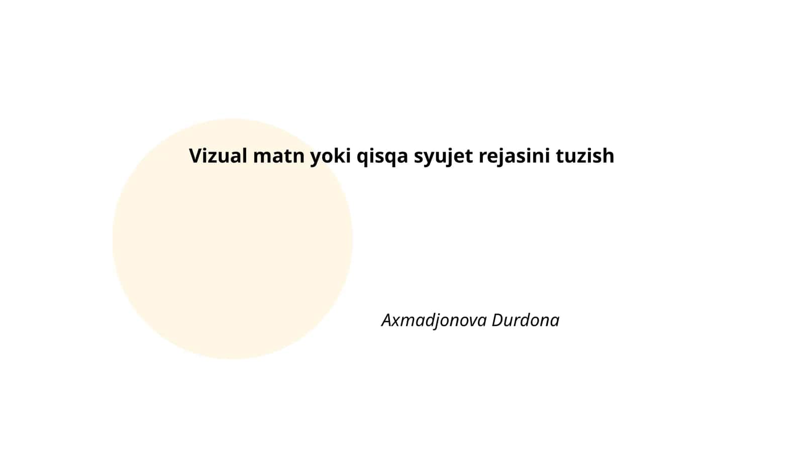 O'zbek to'y marosimining ma'naviy ahamiyati