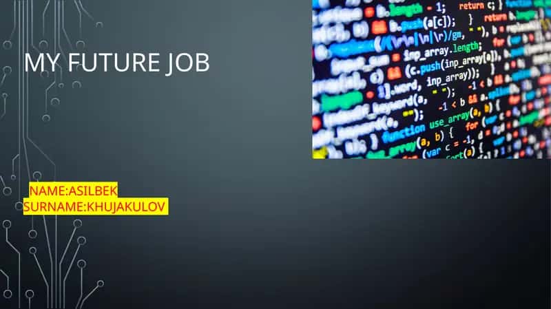 My Future Job