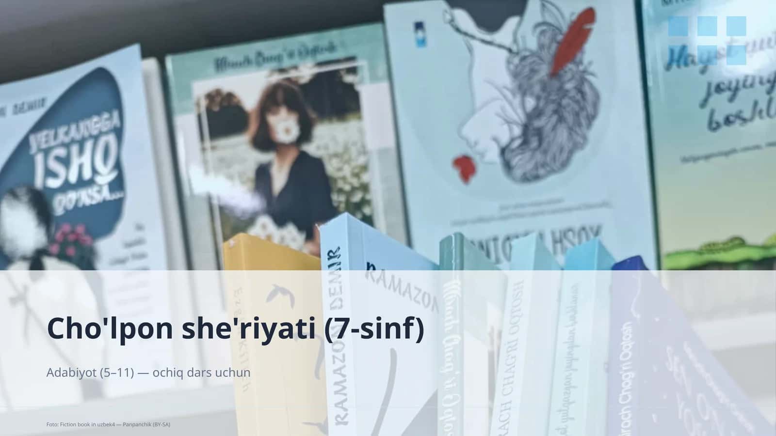 Cho'lpon she'riyati (7-sinf)