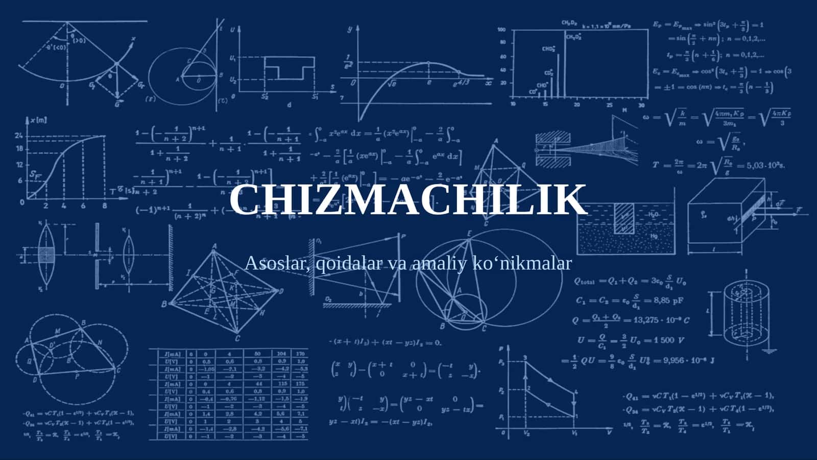 Chizmachilik: Asoslar, qoidalar va amaliy ko‘nikmalar. Chizma formatlari, qalinligi, masshtab tushunchasi