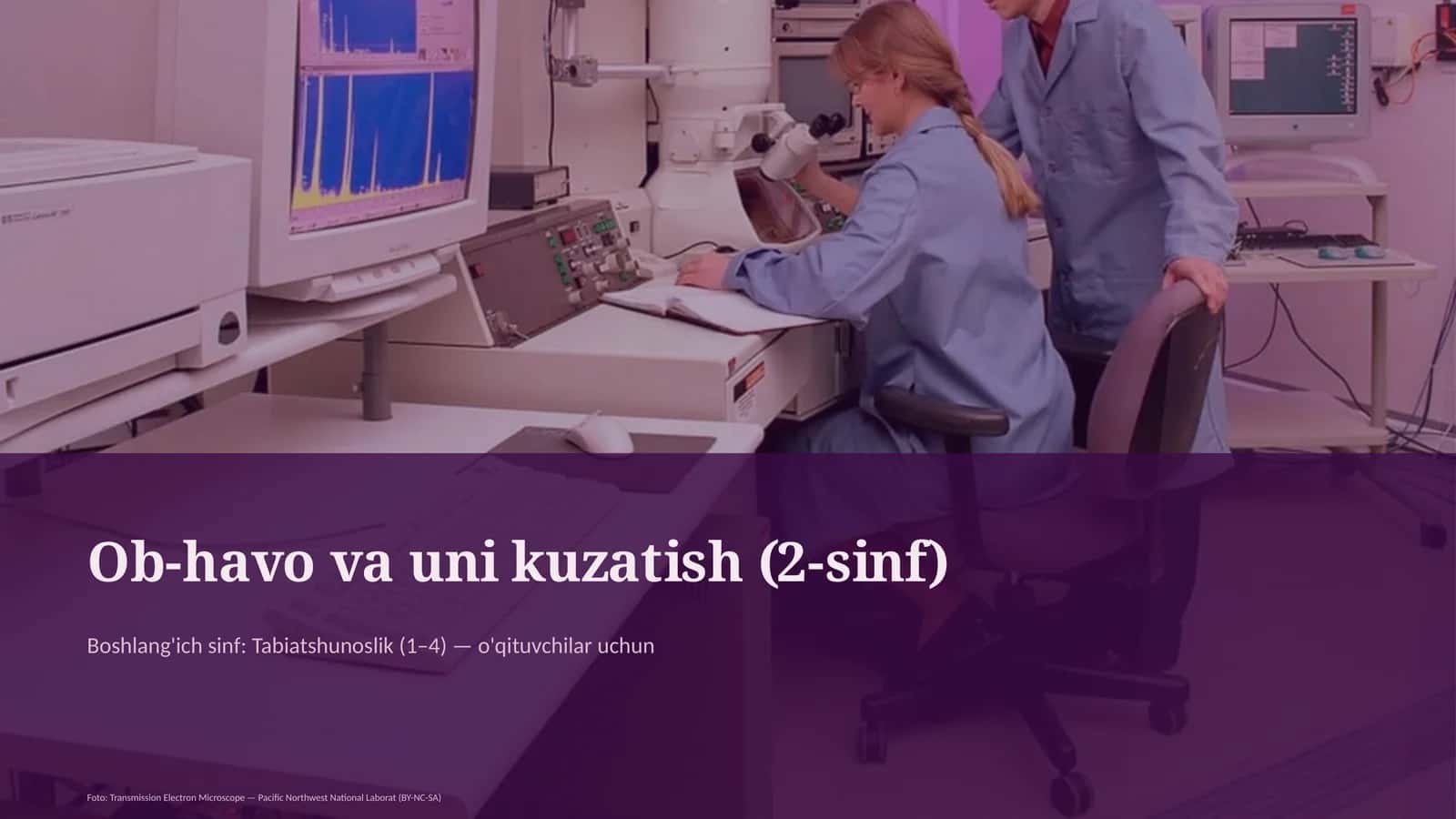 Tabiatshunoslik (1–4) — o'qituvchilar uchun