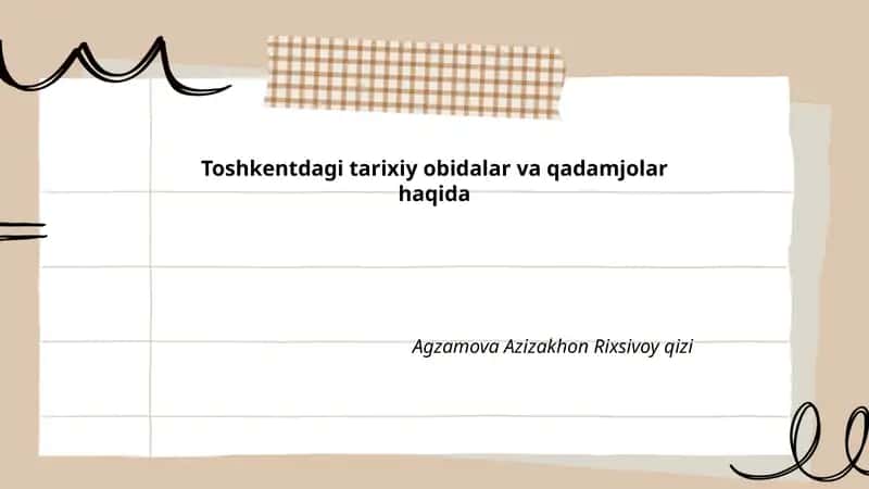 Toshkentdagi Hazrati Imom (Xast-Imom) majmuasi va uning tarixi