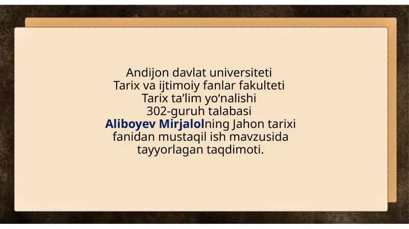 Yaponiyada XVII-XIX asrlardagi davlat tuzumi