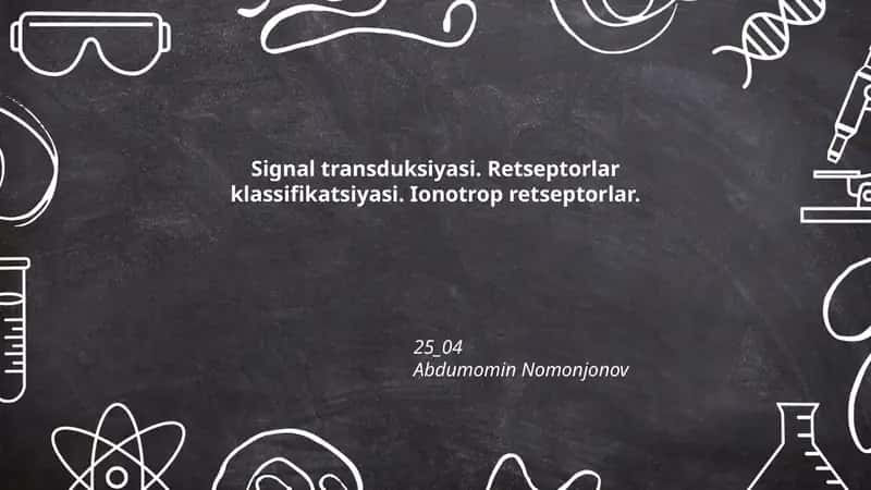 Ionotrop retseptorlar