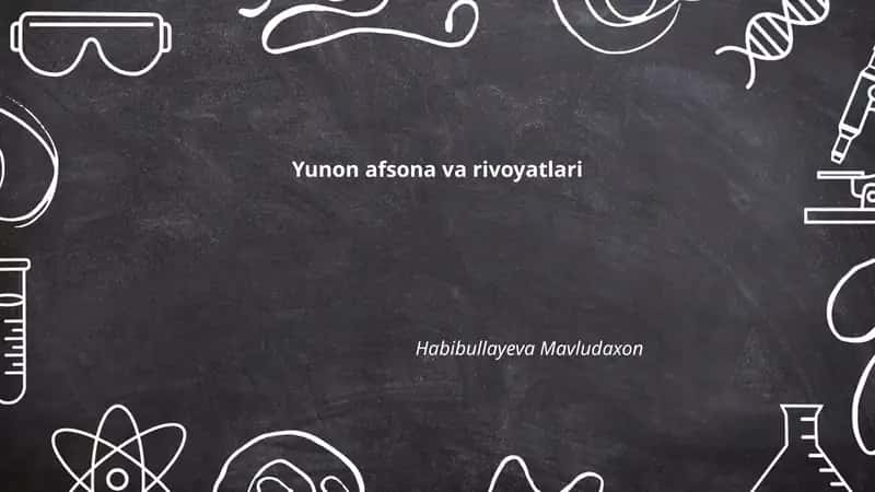 Yunon afsona va rivoyatlari