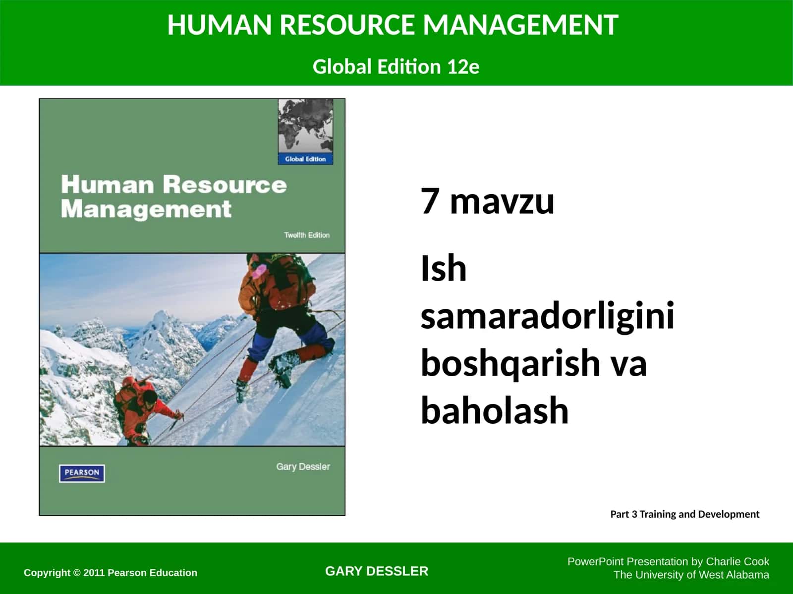 HUMAN RESOURCE MANAGEMENT Global Edition 12e