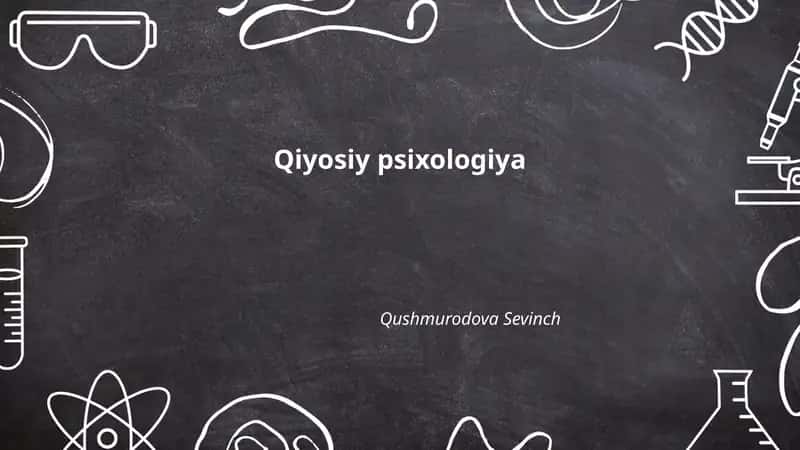 Qiyosiy psixologiya