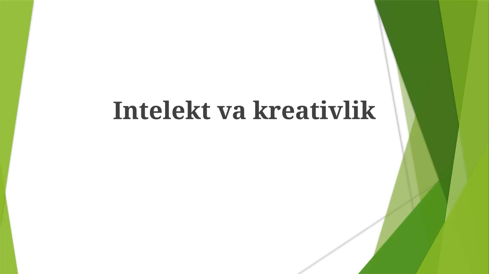 Intelektvakreativlik