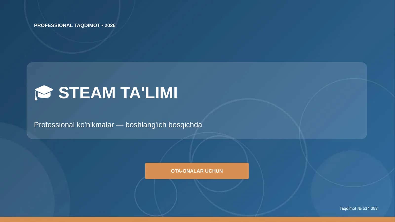 Professional Taqdimot 2026